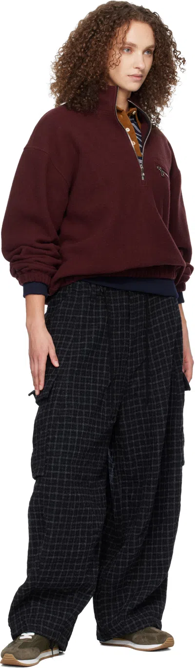 Needles Black H.d. Bdu Cargo Pants In Gray