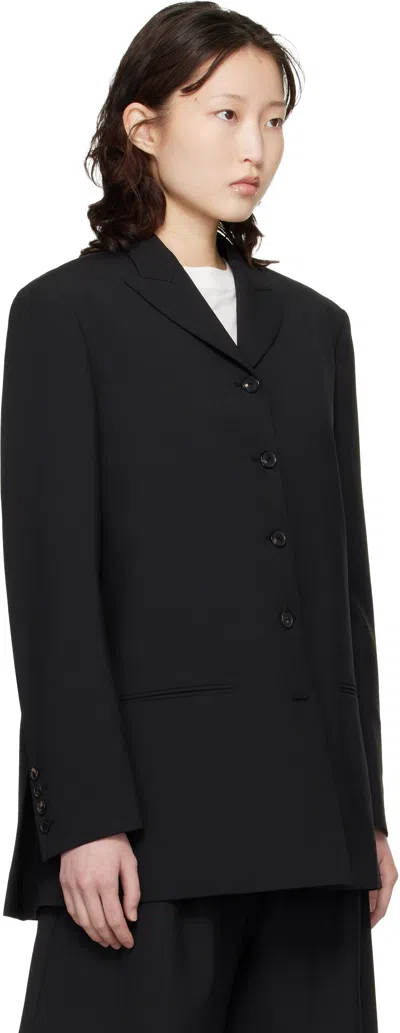 Cordera Black Tailored Blazer In Black