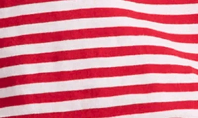 Madewell The Boxy Crop Tee In Soft Slub Festival Red In Pink