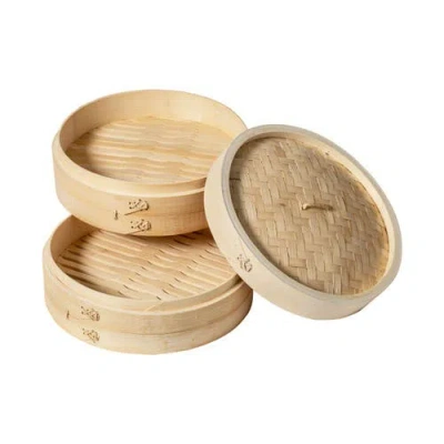 Joyce Chen 2-tier Steamer Baskets In Neutral
