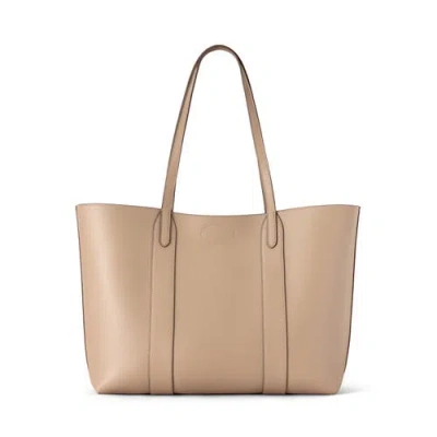 Mulberry Bayswater Tote Small Classic Grain In Neutral