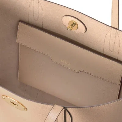 Mulberry Bayswater Tote Small Classic Grain In Neutral
