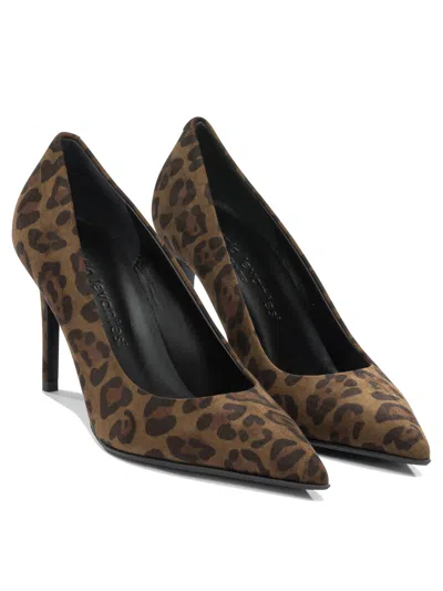 Sergio Levantesi Leopard-pattern Pumps In Brown