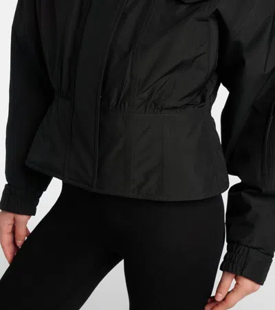 Saint Laurent Technical Canvas Jacket In Black