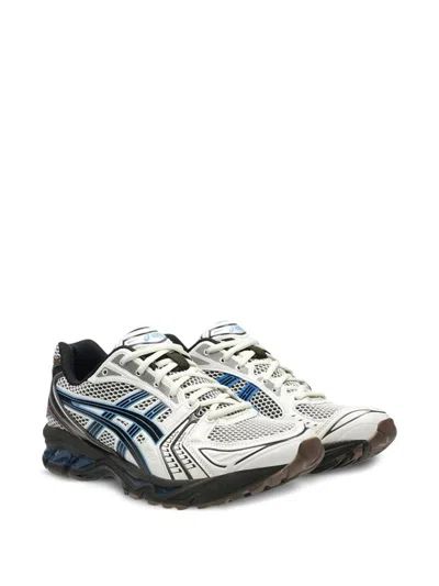 Asics Cream And Blue Gel-kayano 14 Sneakers In Multi