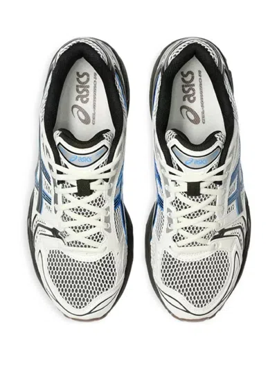 Asics Cream And Blue Gel-kayano 14 Sneakers In Multi