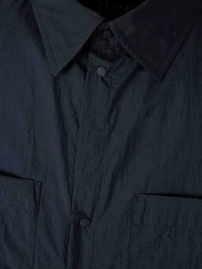 Herno Pocket Button Jacket In Blue