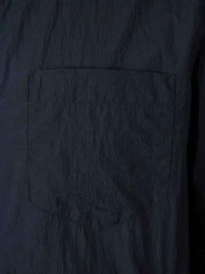 Herno Pocket Button Jacket In Blue