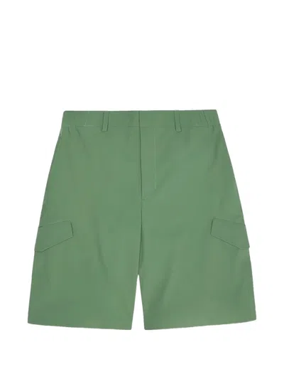 Rains Suva Hardshell Cargo Shorts In Green