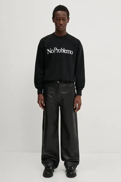 Aries No Problemo Sweatshirt In Black