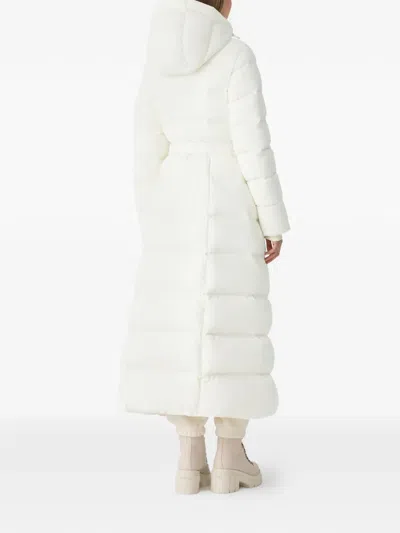 Mackage Structured White Jacket With Minimalist Design In White