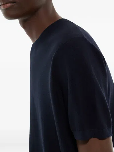 Fursac Cotton T-shirt In Black
