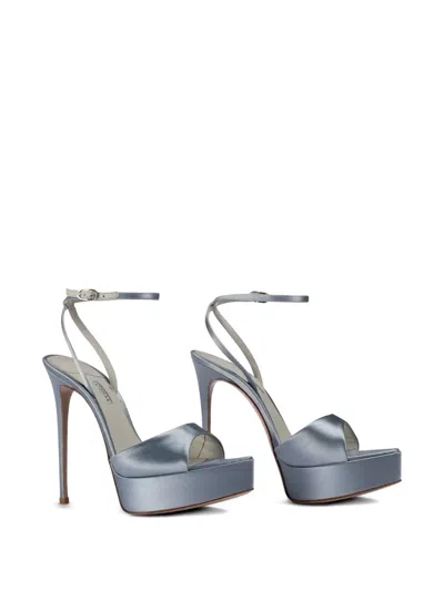 Le Silla Uma Platform Sandal In Blue