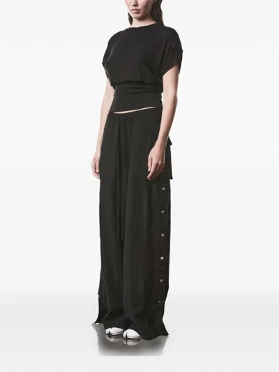 Thom Krom Gathered T-shirt In Black