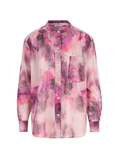 Isabel Marant Buttoned Shirt In Pink