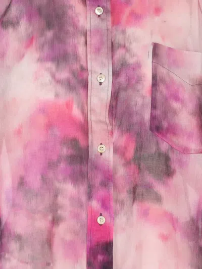 Isabel Marant Buttoned Shirt In Pink
