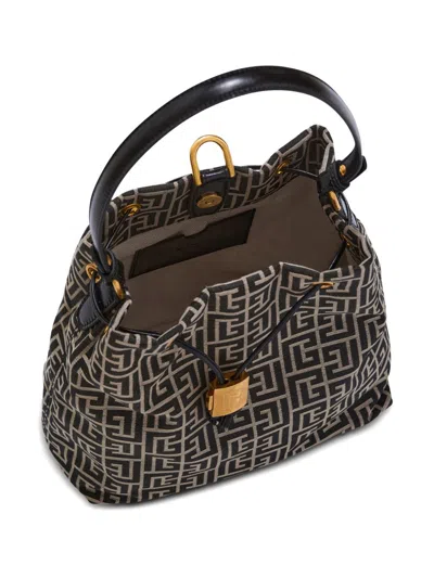 Balmain Sync Monogram Backpack