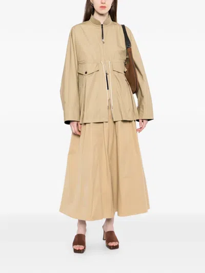 Less Cotton Jacket In Neutral