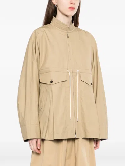Less Cotton Jacket In Neutral