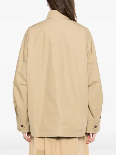 Less Cotton Jacket In Neutral