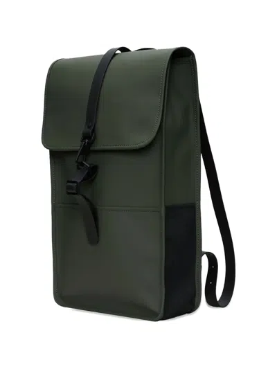 Rains Mini Waterproof Backpack In Green