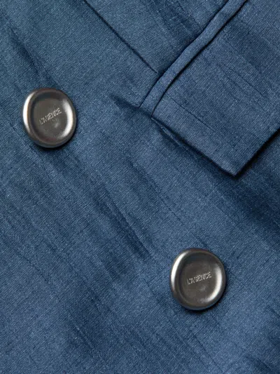 L'agence Cambrie Oversized Blazer In Blue
