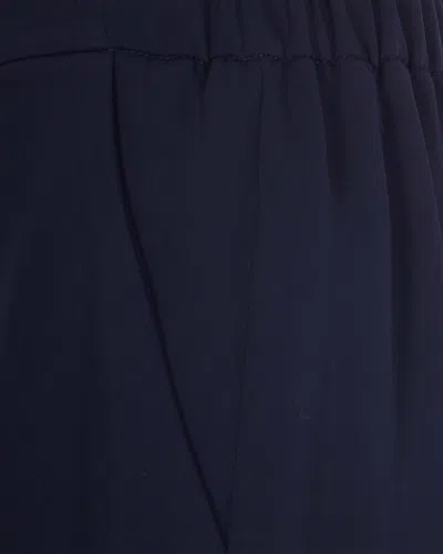 P.a.r.o.s.h Midnight Blue Technical Bermuda Shorts In Blue