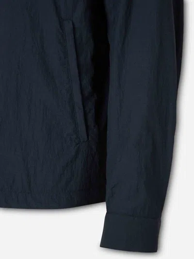 Herno Pocket Button Jacket In Blue