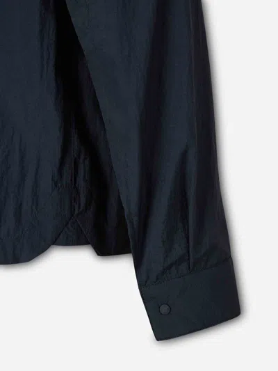 Herno Pocket Button Jacket In Blue