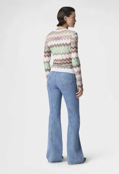 Missoni Chevron-pattern Sweaters In Multi
