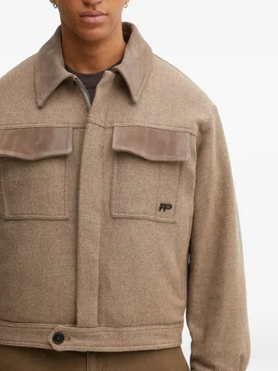 Filling Pieces Box Varsity Jacket In Multi