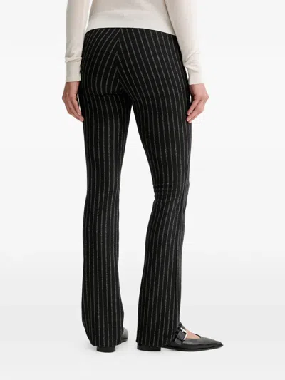 Sessun Hediwalk Stripe-pattern Trousers In Black