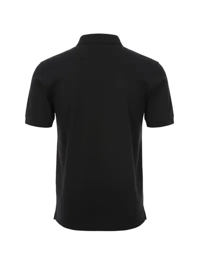 Herno Buttoned T-shirt In Black