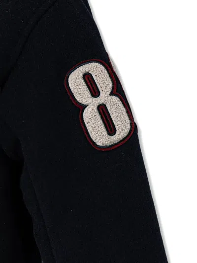 Guess Appliqué Bomber Jacket In Black