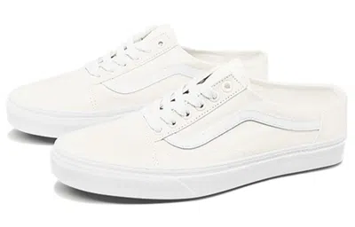 Vans Old Skool Mule White