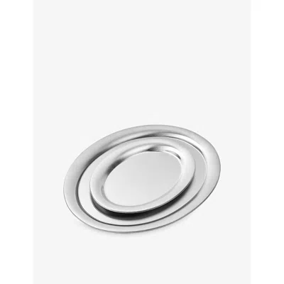 Service Projects Ainless Steel Tray Set In Multi