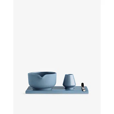 Fellow Hazy Blue Matcha Set In Blue