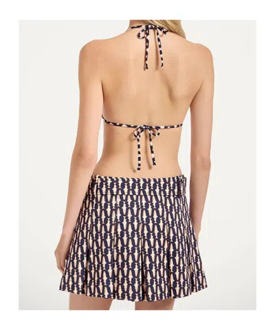 La Doublej Triangle Bikini Top Pesciolini In Multi