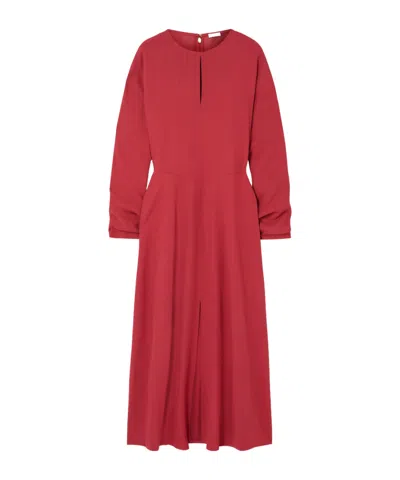 Joseph Hills Cut-out Crepe Midi Dress In Multi