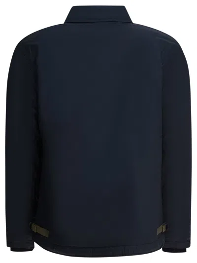 Buzz Rickson's Button Fastening Patch Pocket Jacket In Blue