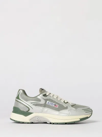 Autry Hyperway Micro-hole Low Sneakers In Green