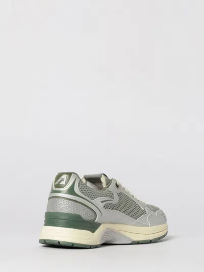 Autry Hyperway Micro-hole Low Sneakers In Green