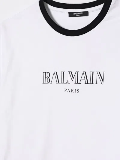 Balmain T-shirt Kids  In White