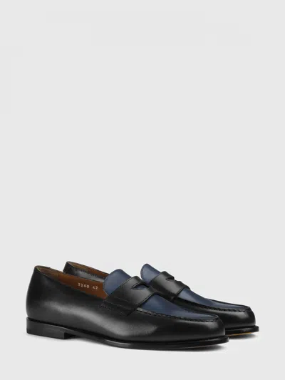 乐福鞋 DOUCAL'S 男士 颜色 黑色