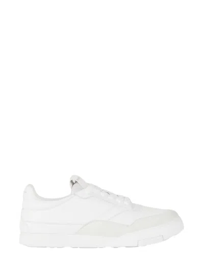 Givenchy White Calf Leather Bos Taurus Low Top Sneakers In Multi