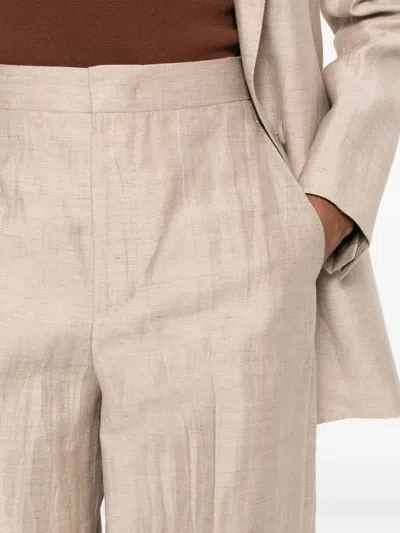 Tagliatore Button Front Jacket In Neutral