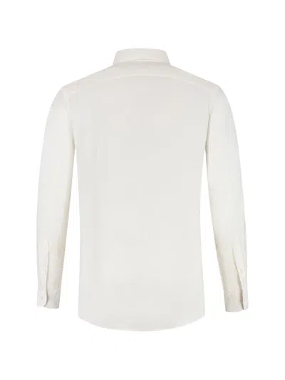 Fedeli Buttoned Shirt In White