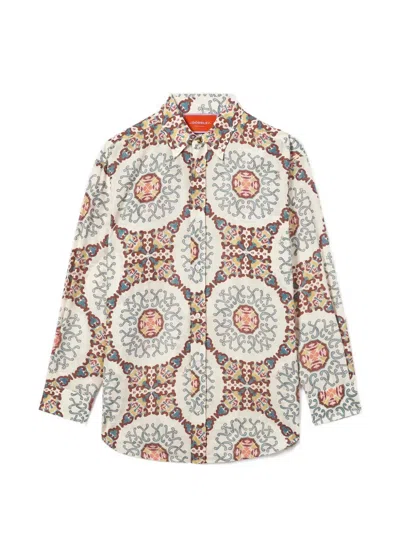 La Doublej Patterned Shirt In Multi