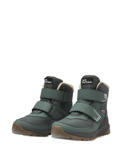 Jack Wolfskin Strap Boots In Green