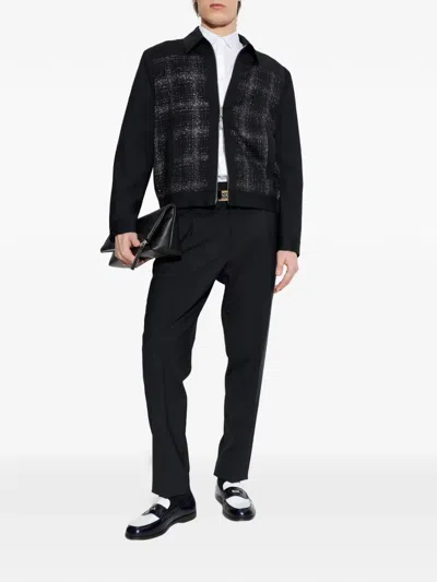 Dsquared2 Tailored Wool Pants In Blue